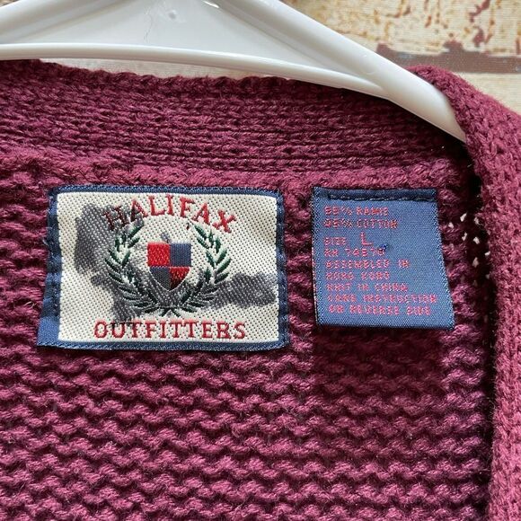 VINTAGE HALIFAX OUTFITTERS ARGYLE VEST - Picture 5 of 5